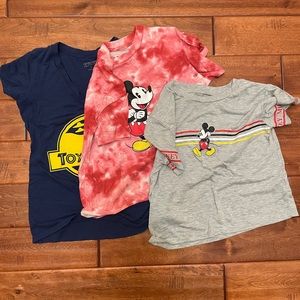 Disney t-shirt lot